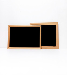 تخته سیاه فریم MDF چوبی اداری پلاس سایز 100×80